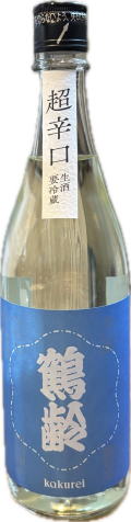 鶴齢 露草色 超辛口生原酒　7BY　(720ml)