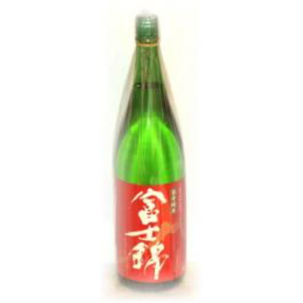 富士錦　旨辛純米酒　赤ラベル　(1.8L)