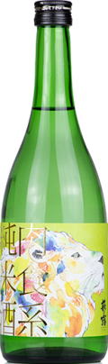 萩乃露　肉食系純米酒 山田錦 「ライオン」直汲み生 6BY (720ml)