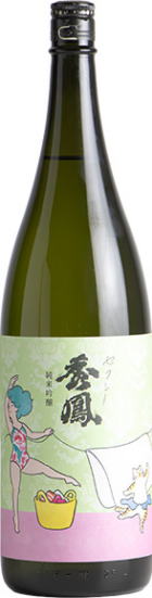 セクシー秀鳳  純米吟醸  生酒 (1.8L)