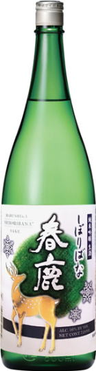 春鹿　純米吟醸生酒 しぼりばな 7BY (1.8L)
