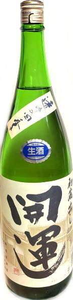 開運　初蔵出し　しぼりたて原酒生　6BY (1.8L)